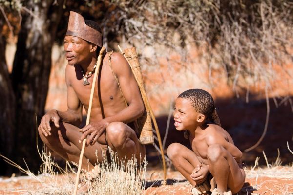 Bushmen-des-San-Stammes