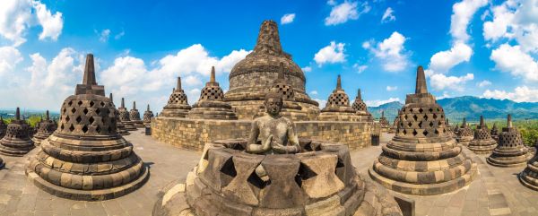 Java-Borobudur-Tempel