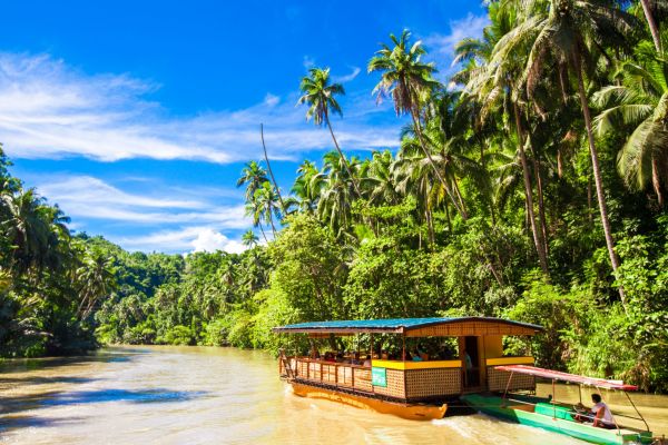 Philippinen-Bohol-Loboc-Fluss