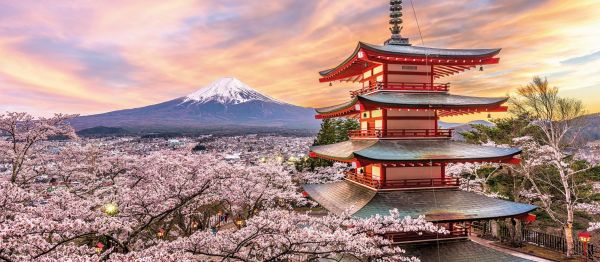 Fujiyoshida-Chureito-Pagode