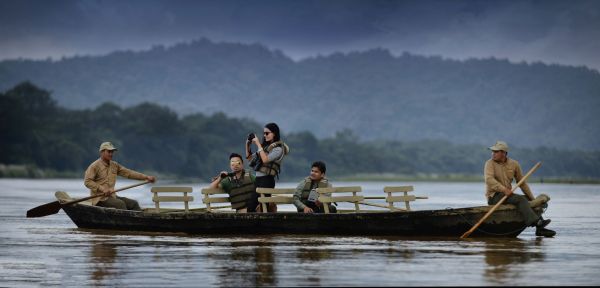 Chitwan-Barahi-Jungle-Lodge-Bootsfahrt
