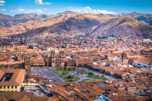 Cusco-Panoramaansicht