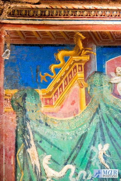 Positano-Villa-D'Ozio-Fresken