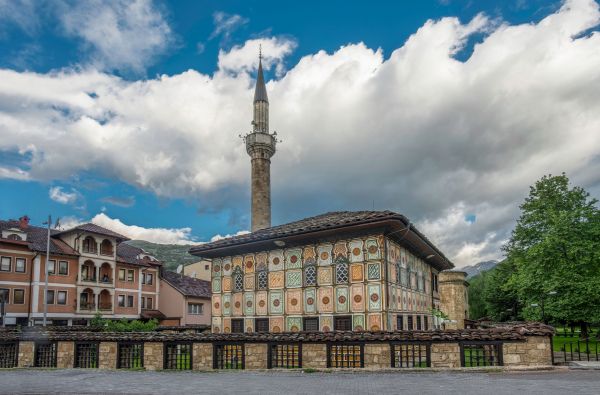 Mazedonien-Tetovo-Bunte-Moschee