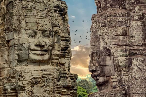 Kambodscha-Angkor-Bayon-Tempel-iStock