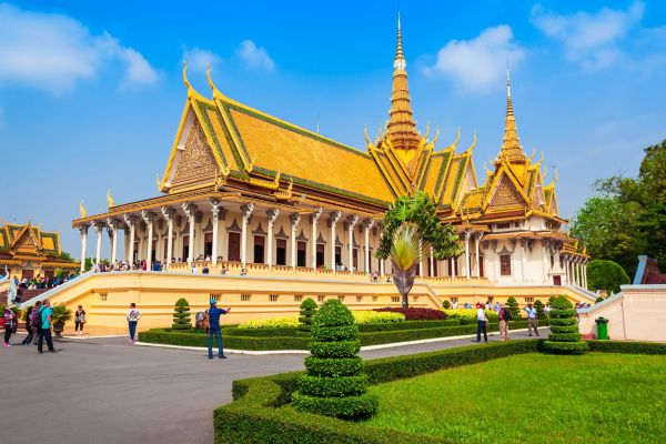 Kambodscha-Phnom-Penh-Königspalast-shutterstock
