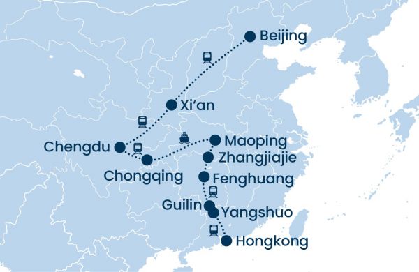 Routenkarte_China