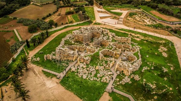 Ggantija_Temple_Aerial_View_©VisitMalta
